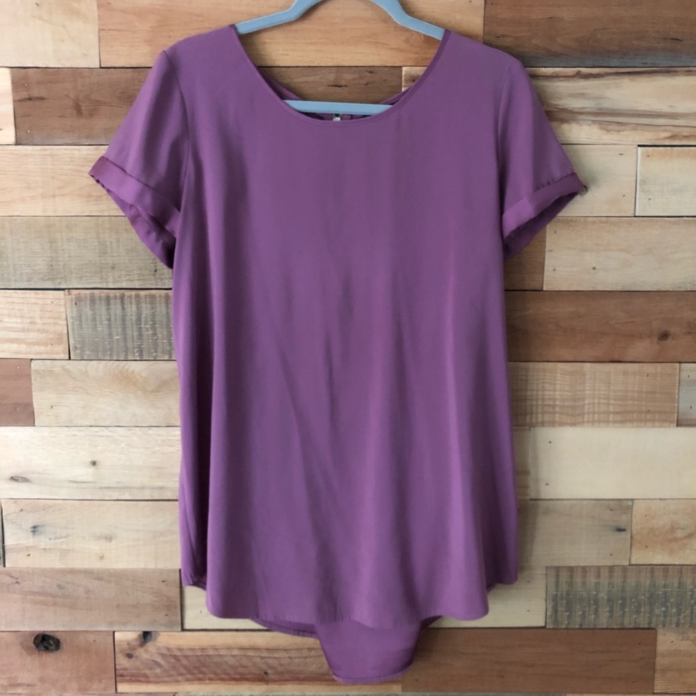 Express pink top